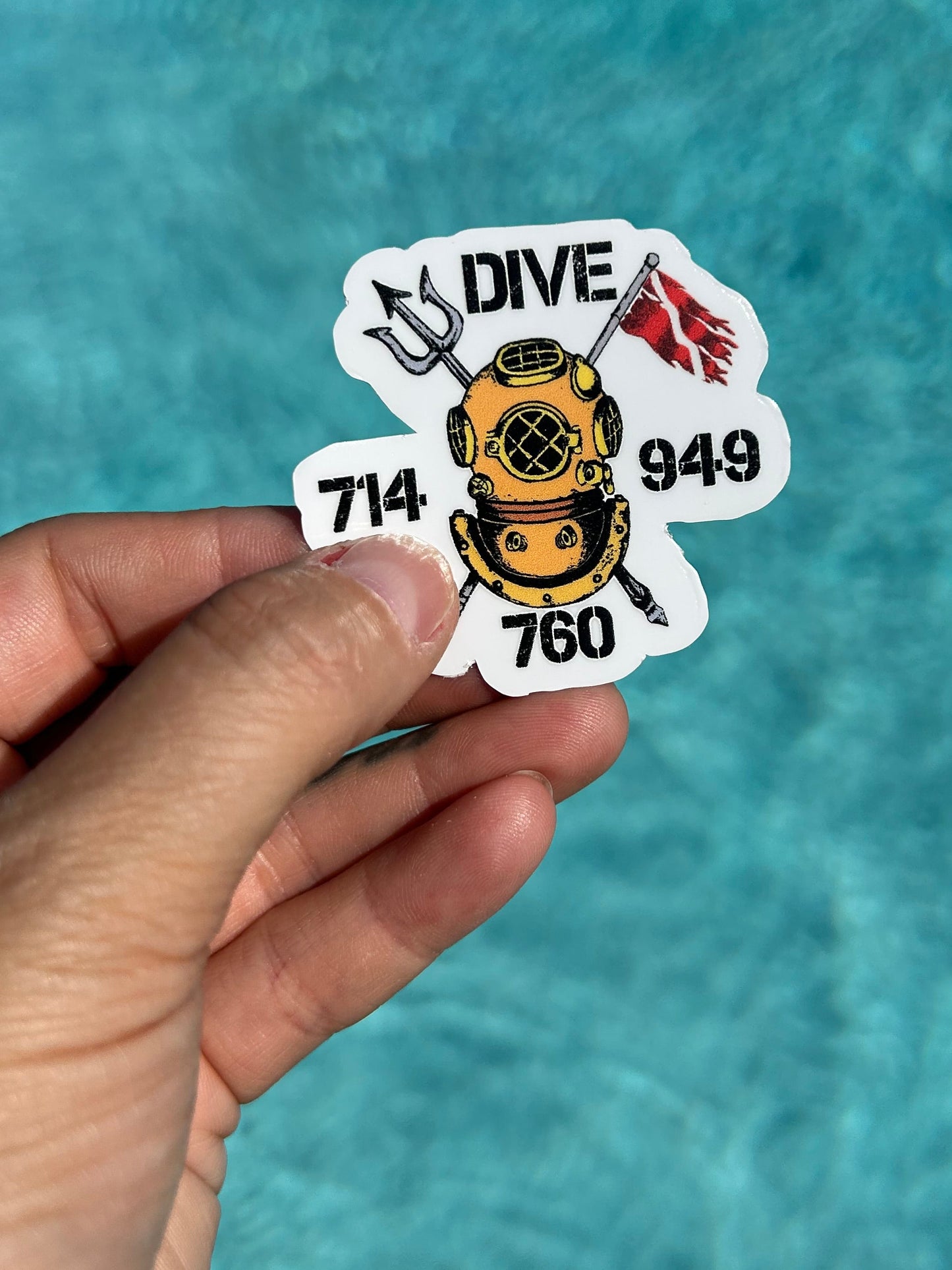 Dive Club Stickers